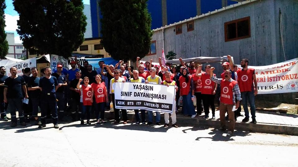 TEDİ’de Örgütlü Lİmter İş Üyelerine Dayanışma Ziyareti!