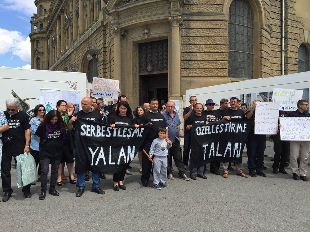 İstanbul 1 Nolu Şubemizce Özelleştirme Karşıtı Eylem ve Etkinlikler