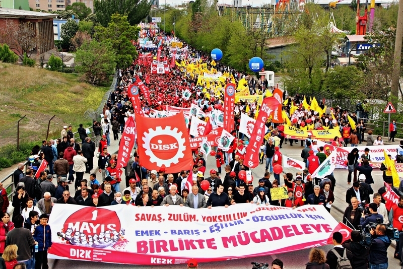 1 Mayıs Yurt Genelinde Yürüyüş ve Etkinliklerle Kutlandı.