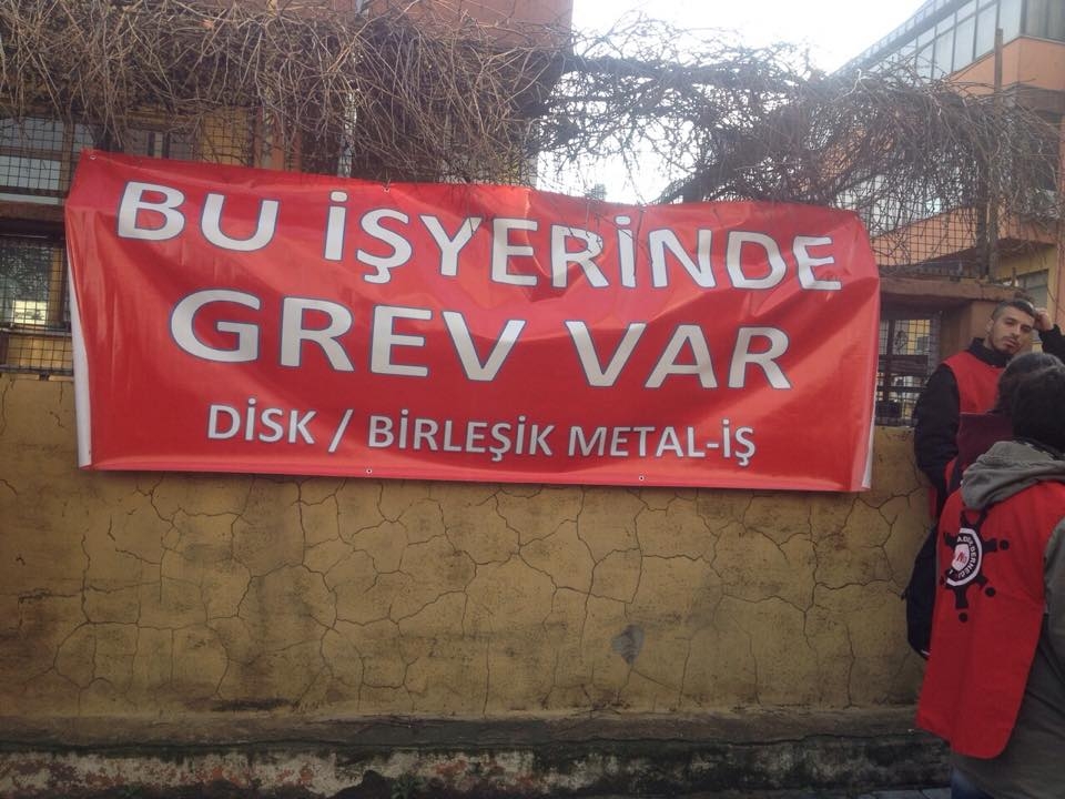 Birleşik Metal İş Sendikasının Yanındayız!