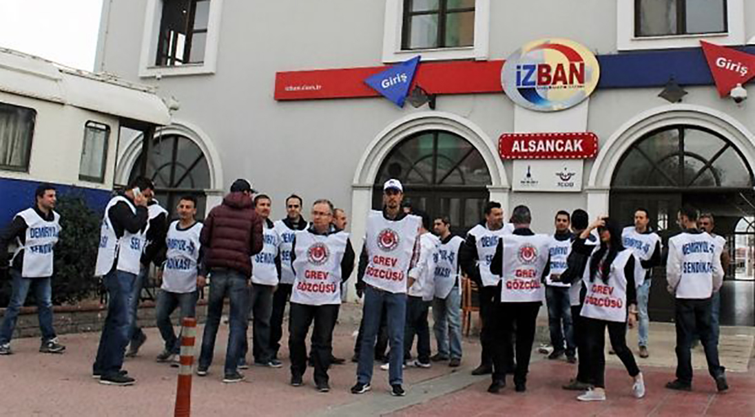 İZBAN Grevine Siyaset Bulaştı!