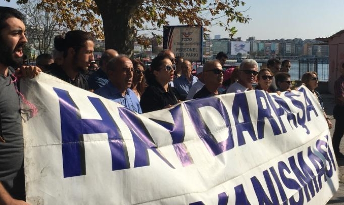 Haydarpaşa ve Sirkeci Gar Alanlarının İhalesinde İBB’nin İhale Dışına Çıkarılması Protesto Edildi!