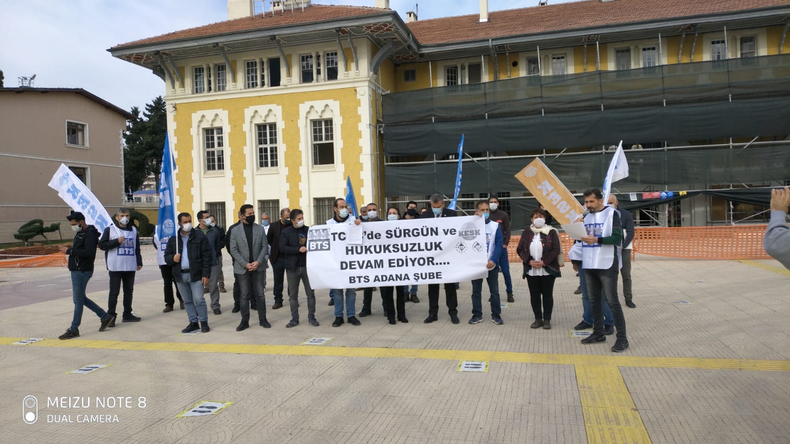 Adana, Diyarbakır ve İstanbul 1 Nolu Şubelerimizden; Sürgün Hukuksuzluğuna HAYIR!