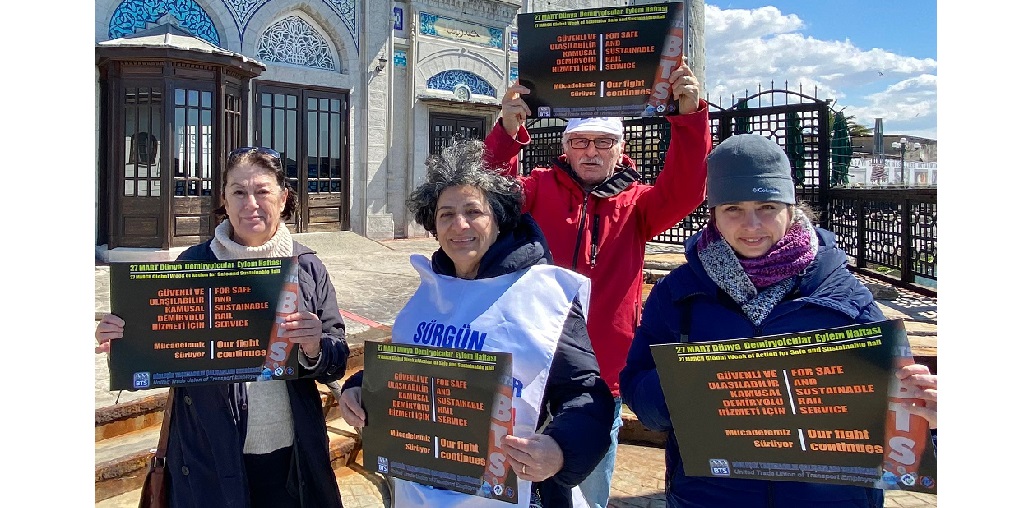 27 Mart…“Güvenli ve Ulaşılabilir, Kamusal  Demiryolu Hizmeti” için Küresel Eylem Haftası