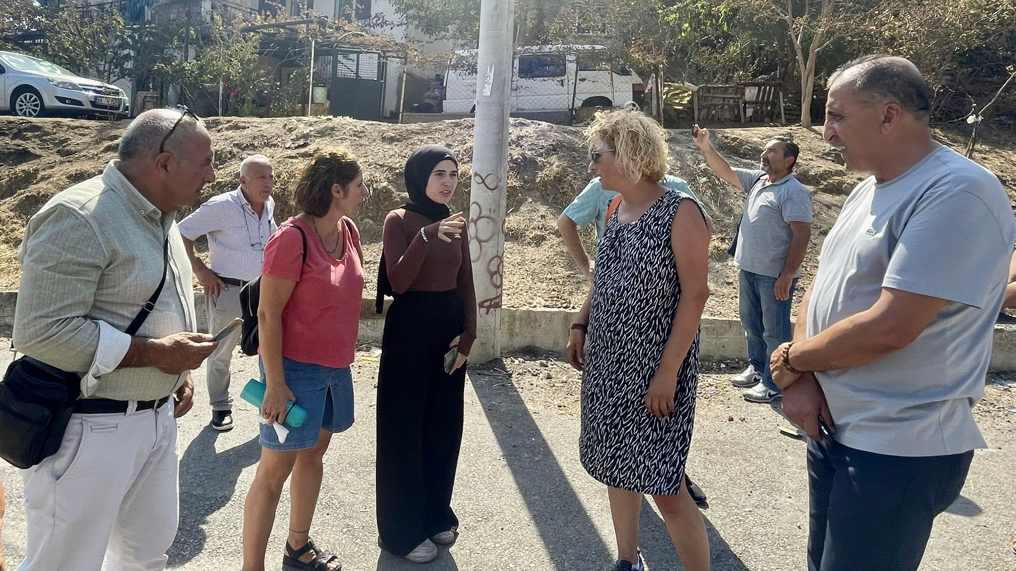 Konfederasyonumuzdan İzmir’de Yaşanan Yangının Ardından Bölgeye Ziyaret…