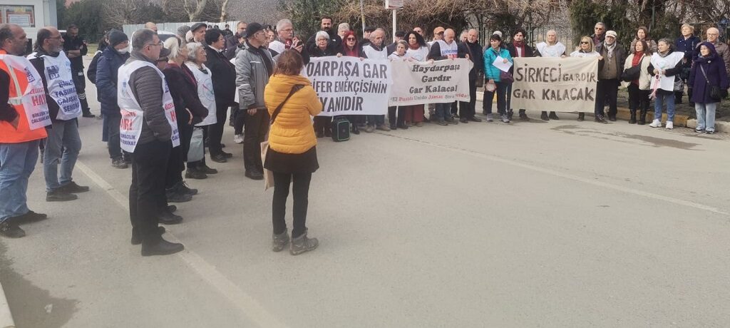 Haydarpaşa ve Sirkeci Gar kararlarına Haydarpaşa Dayanışmasından Tepki