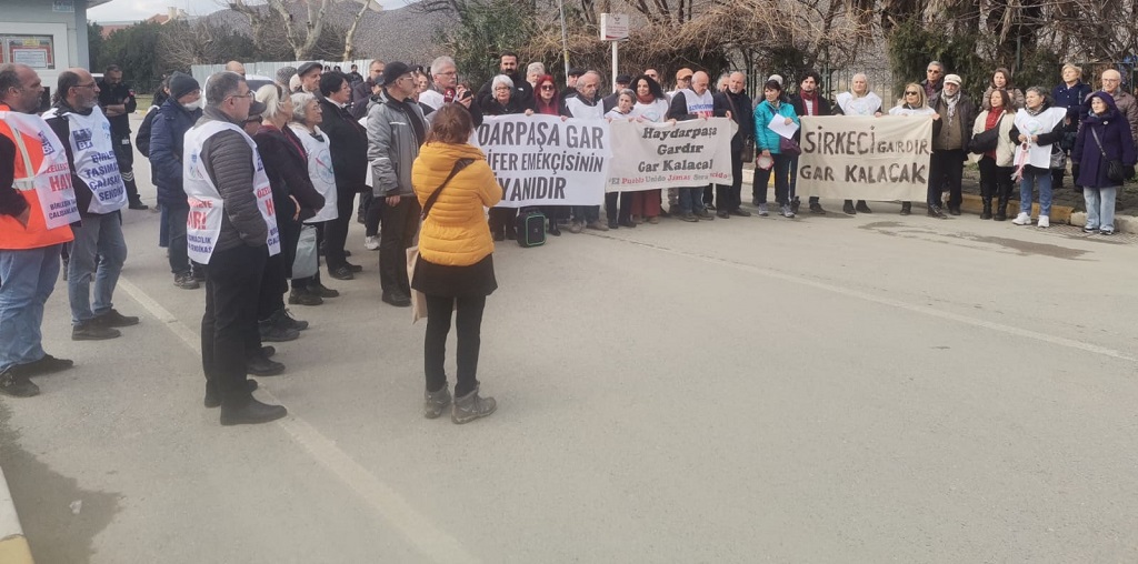 Haydarpaşa ve Sirkeci Gar kararlarına Haydarpaşa Dayanışmasından Tepki