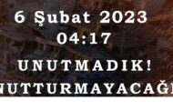 6 Şubat Depreminin Üzerinden 2 Yıl Geçti! Ne Acımız Dindi Ne de Öfkemiz!