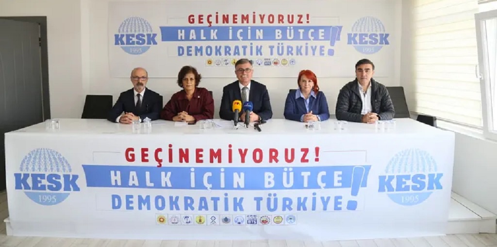 Tüm Emekçileri, Yoksullaştırılan Halkı, Emekten, Halktan Yana Bütçe, Demokratik Bir Ülke İçin Birleşmeye Çağırıyoruz!