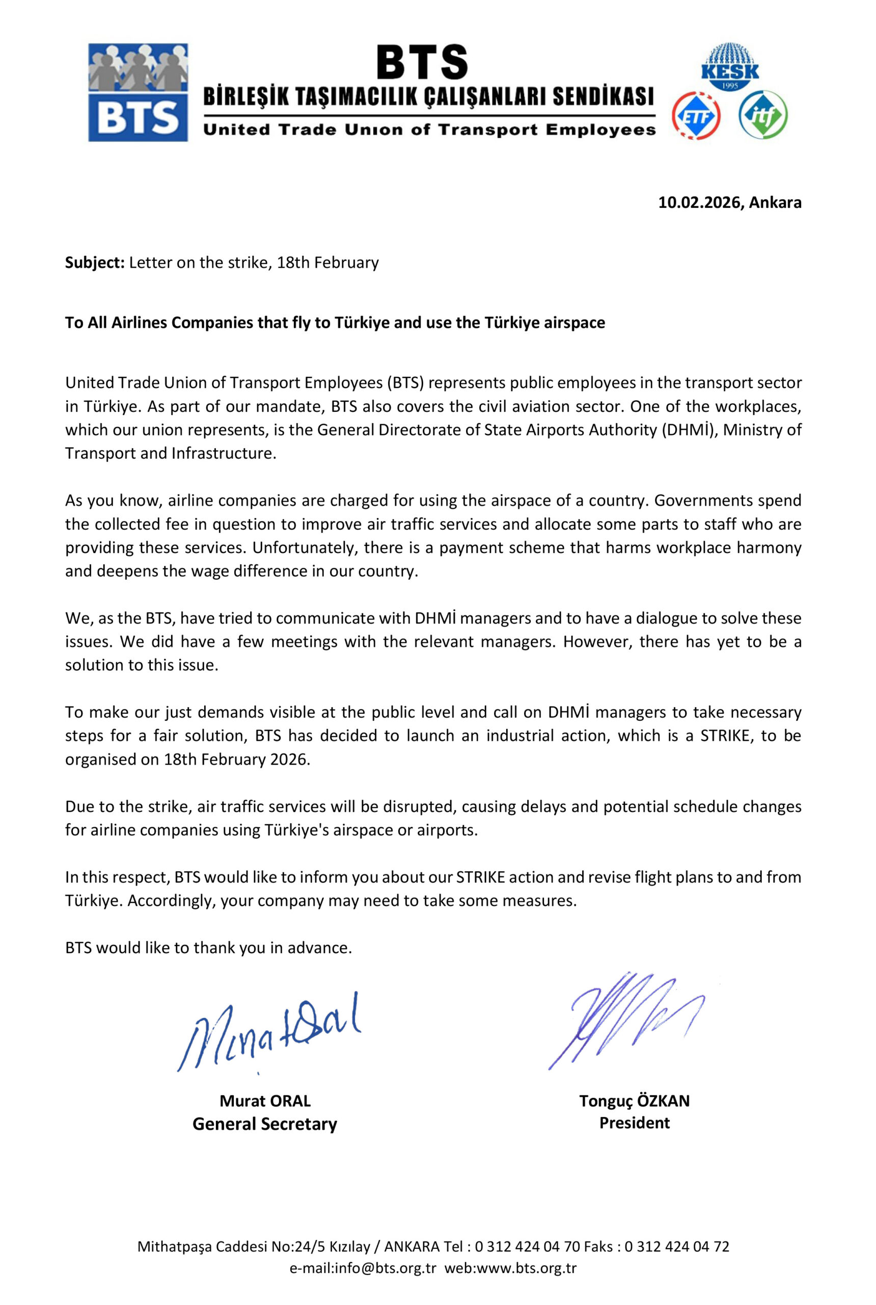 18Şubat-havayolu şirketlerine yazı+EN