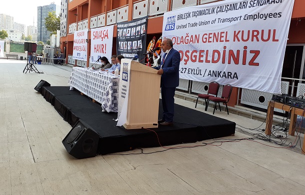 Sendikamız Genel Başkanı Hasan Bektaş'ın Genel Kurul Sonrası Mesajı