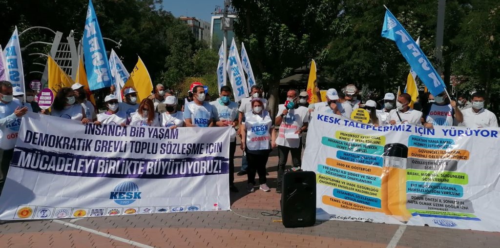 İnsanca Bir Yaşam, Demokratik, Grevli Toplu Sözleşme İçin Batman ve Edirne’den Ankara’ya Yürüyüşümüz Başladı!