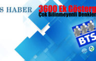 3600 Ek Göstergede “Devrim” Gibi Çok Bilinmeyenli Denklem!