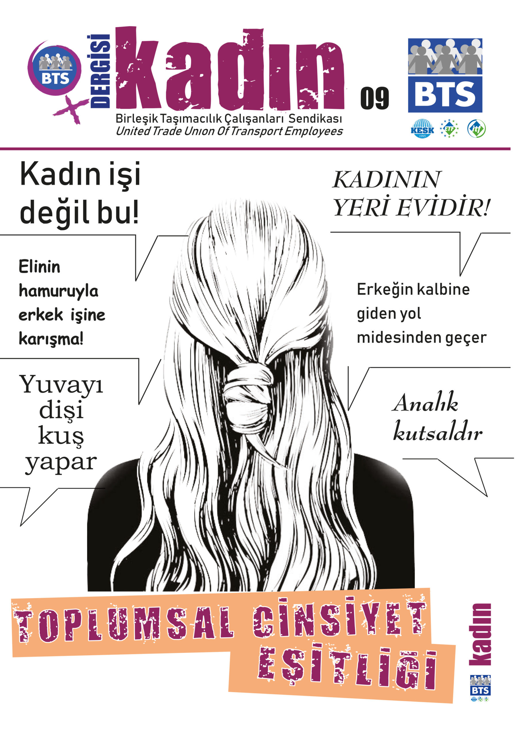 BTS Kadın Dergisi Sayı 9