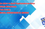 DHMİ’nin Hukuka Aykırı ve Keyfi Uygulamalarına Karşı Verdiğimiz Mücadeleye Cevabı; AYRIMCILIK, HUKUKSUZLUK VE MOBİNG!