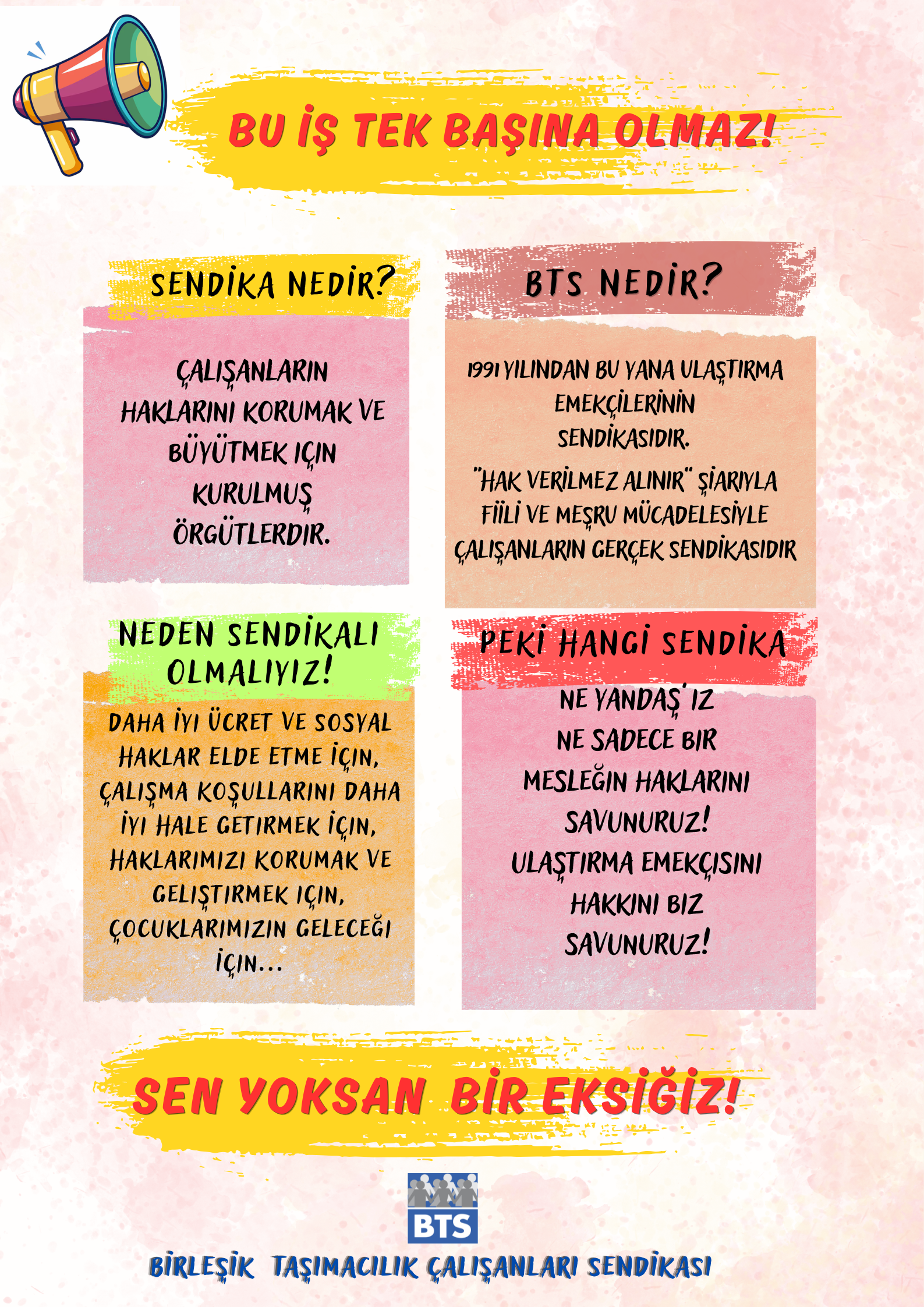 Bu İş Tek Başına Olmaz