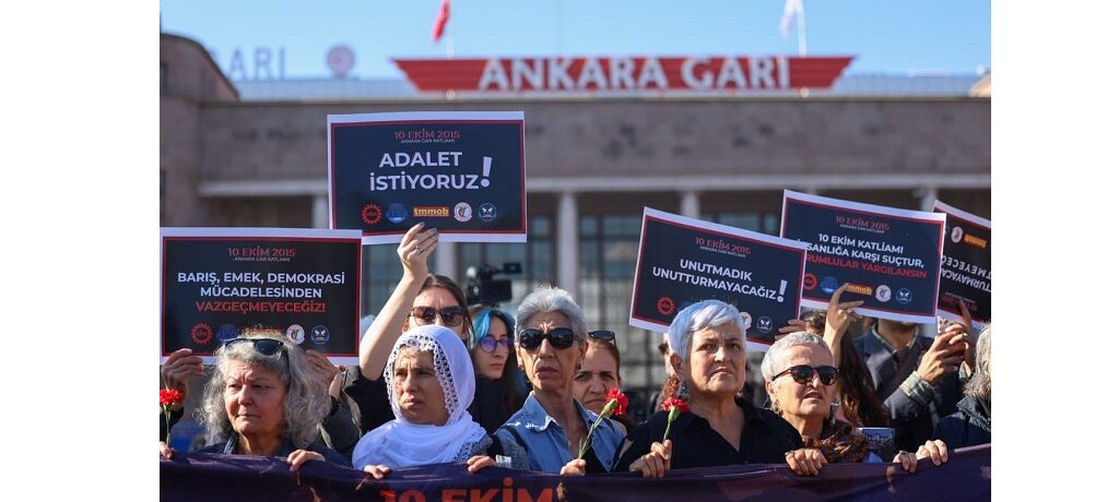 10 Ekim Ankara Gar Katliamının 11.Yılında Alanlardayız! Unutmadık Unutturmayacağız